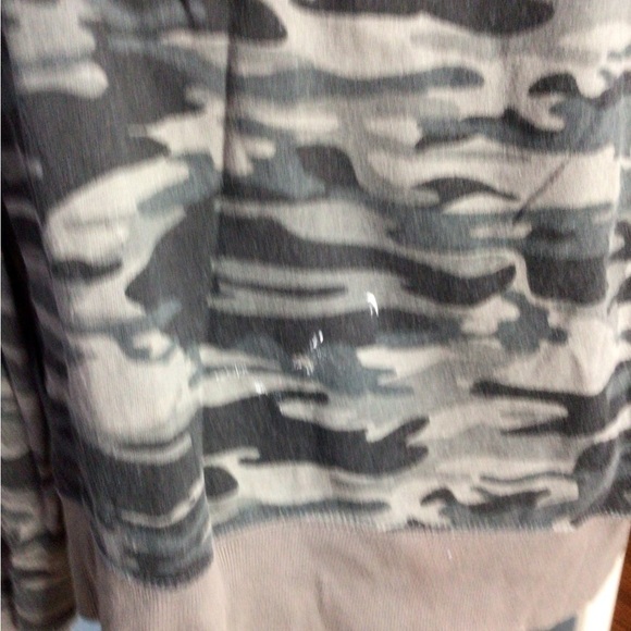 Camouflage Zip-Up Hoodie. (0188) - Picture 6 of 9